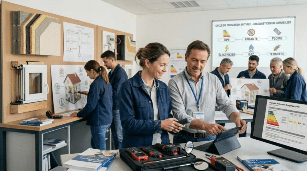 Formation initiale Devenir diagnostiqueur immobilier PDD